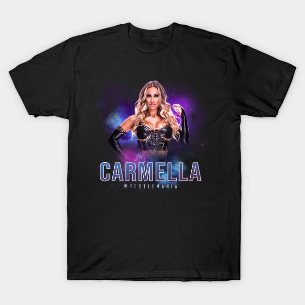 carmella wrestle T-Shirt by KomenX